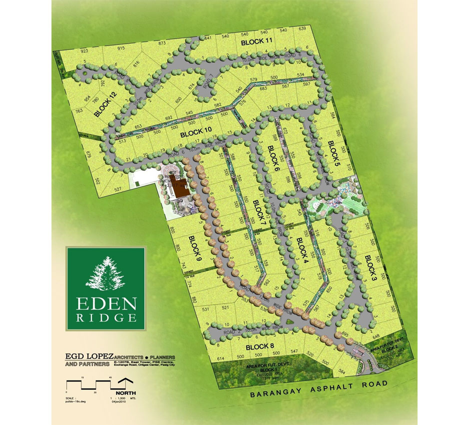 Alsons Properties - Eden Ridge Map